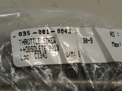 Throtlle Screw 30-9