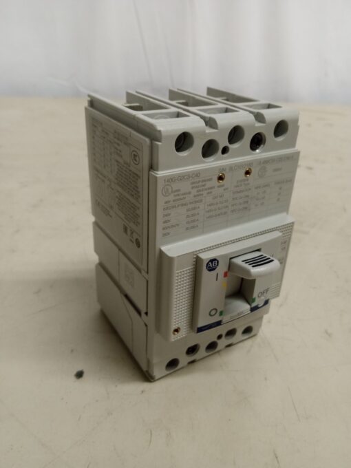 Allen-Bradley 140G-G2C3-C40 CIRCUIT BREAKER - Image 4