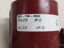 Bell & Gossett NRF-22 Circulator Pump