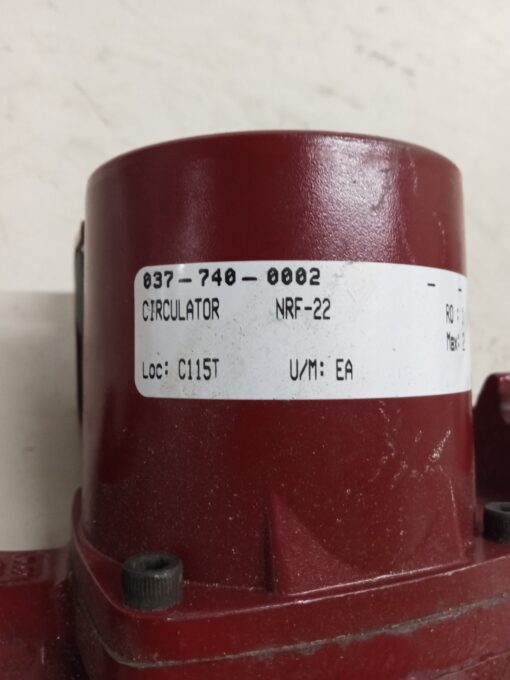 Bell & Gossett NRF-22 Circulator Pump