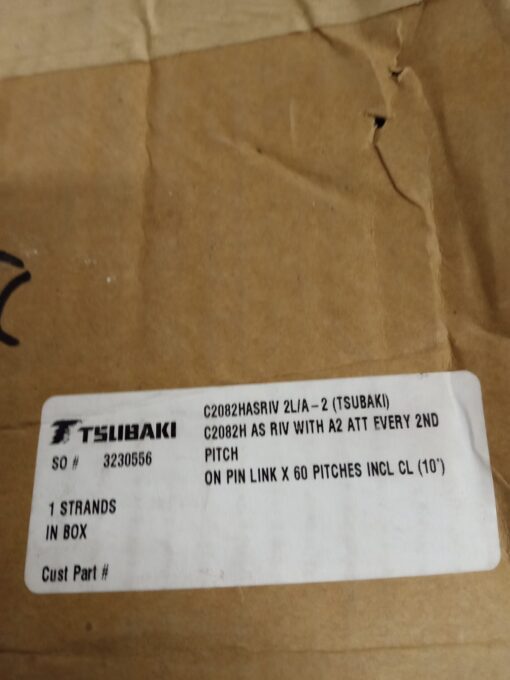 Tsubaki Rf2080Asr-2La2 Chain - Image 2