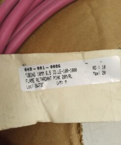 SMC 10MM 6.5 ID.LE-10R-1000 Flame Retardant Tubing