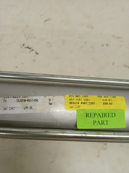 SMC CDLA2F80-650-D-K59L cyl, tie rod, locking, TIE ROD CYLINDER W/LOCK