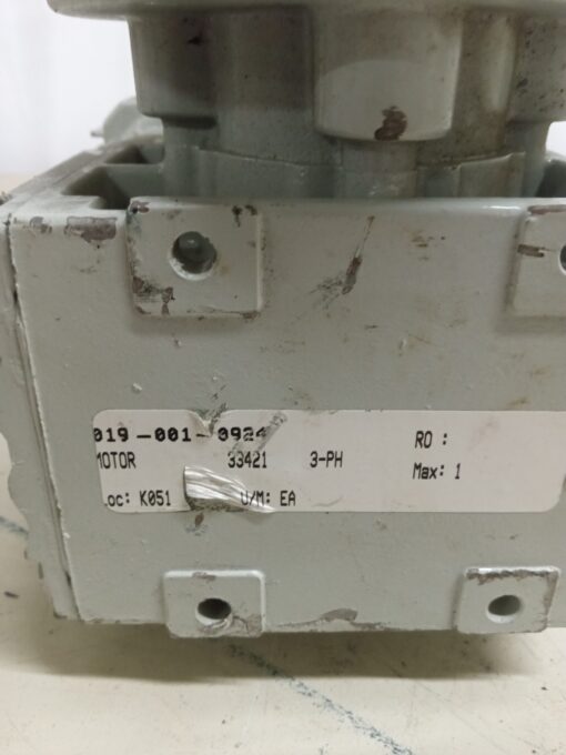 SEW-Eurodrive WF20DT71D4ASA8 Right Angle Gear Motor