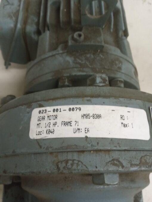 Sumitomo TC-F 3 Phase Induction Motor