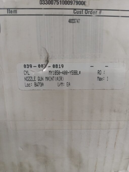 SMC MY1B50-400-Y59BL Cylinder