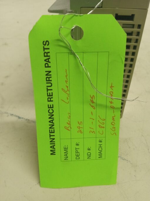 Yaskawa SGDM-04ADA Servopack