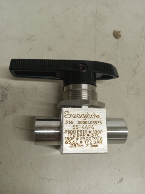 Swagelok SS-44F4 Ball Valve - Image 2