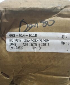 TOKIMEC DG5V-7-33C-T-P2-T-82-JA448 DIRECTIONAL CONTROL VALVE