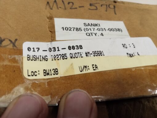 Sanki MJ2-579 Bushing