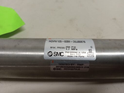 SMC NCMW125-020 Pneumatic Cylinder - Image 4