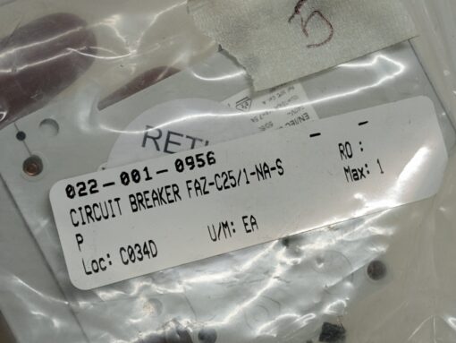Eaton FAZ-C5/1-NA Circuit Breaker