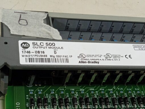 Allen-Bradley 1746-OB16 SLC 500 OUTPUT MODULE