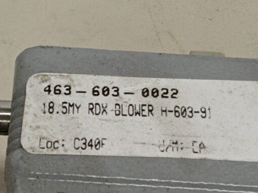 H-603-91 18.5 RDX BLOWER