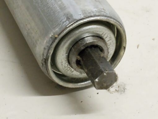 Hytrol B-01982-264 Galvanized Roller - Image 4