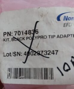NORDSON 7014836 BLACK POLYPRO TIP ADAPTER