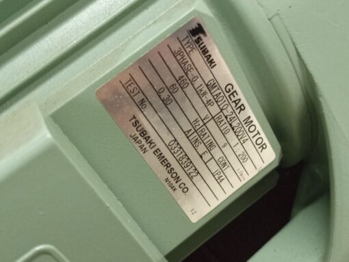 Tsubaki Gmta010-24L100V4 Gear Motor