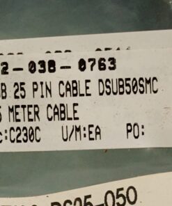 SMC AXT100-DS25-050 5 Meter Cable