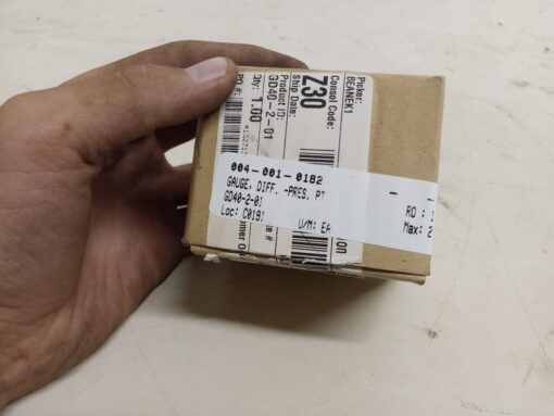 Smc Gd40-2-01 Differential Pressure Gauge