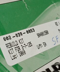 Asco Redhat 904001580 Rebuild Kit