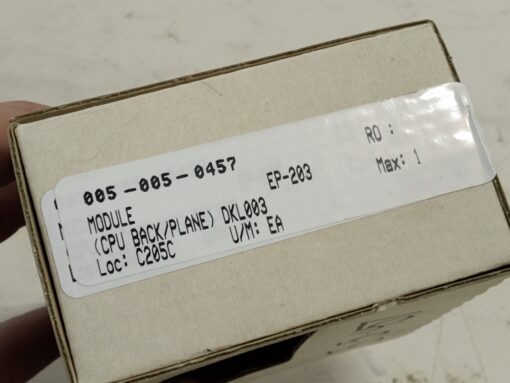 Sigmatek Ep-203 Cpu Back/Plane Module