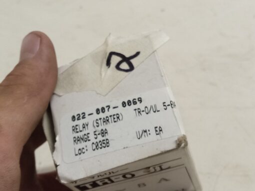 Fuji Electric Tr-O/Ul 5-8A Thermal Overload Relay