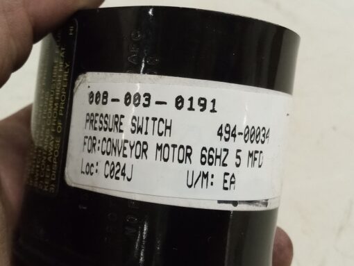 494-00034 Motor Capacitor
