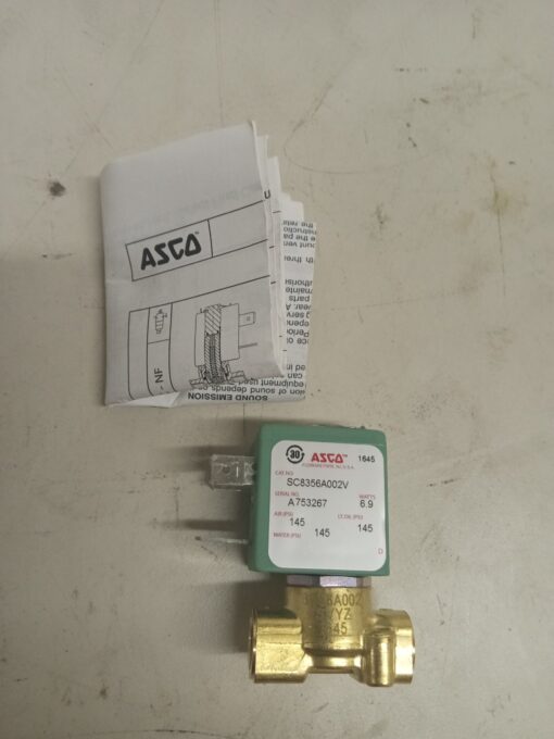 ASCO SC8356A002V Solenoid Valve