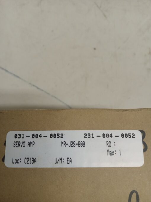 Mitsubishi Mr-J2S-60B