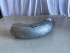 Nelson 5" OD-OD 90 Degree Exhaust Elbow Aluminized x 10" Leg Length 89126A-20