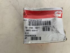 Cummins Draincock Valve 2895322