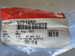 Alternative view of Cummins Fuel Drain Tube 5291682