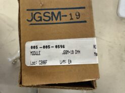 Alternative view of Yaskawa Module JGSM-19 DYH